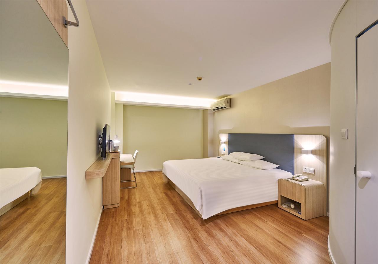 Hanting Hotel Shanghai Pudong Airport Zhuqiao Xangai Exterior foto